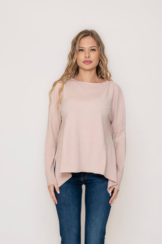 pull scollo con orlo VICOLO 22052s