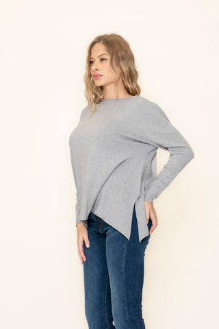 pull scollo con orlo VICOLO 22052s