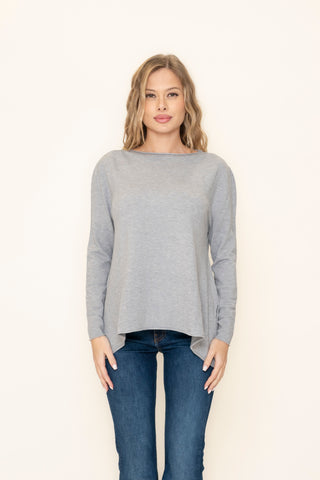 pull scollo con orlo VICOLO 22052s